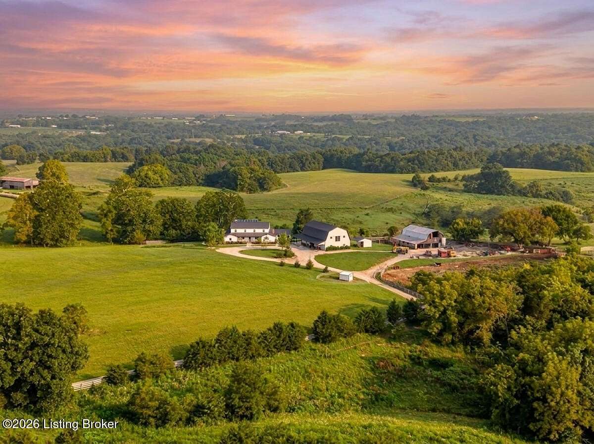 237 Acres of Land with Home for Sale in Pleasureville, Kentucky
