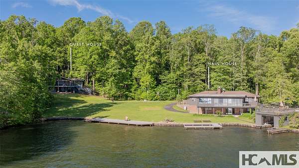 2.89 Acres of Land with Home for Sale in Lake Toxaway, North Carolina