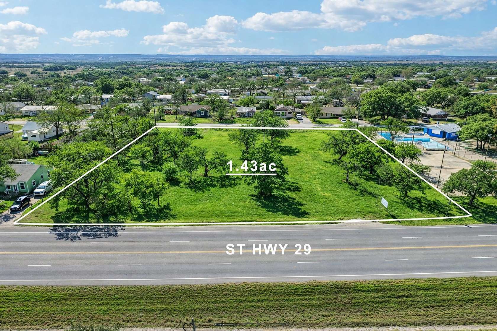 1.43 Acres of Mixed-Use Land for Sale in Bertram, Texas
