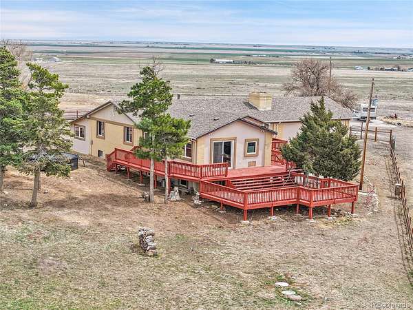 34 Acres of Land with Home for Sale in Bennett, Colorado