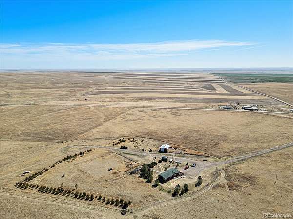 320 Acres of Agricultural Land with Home for Sale in Fort Morgan, Colorado