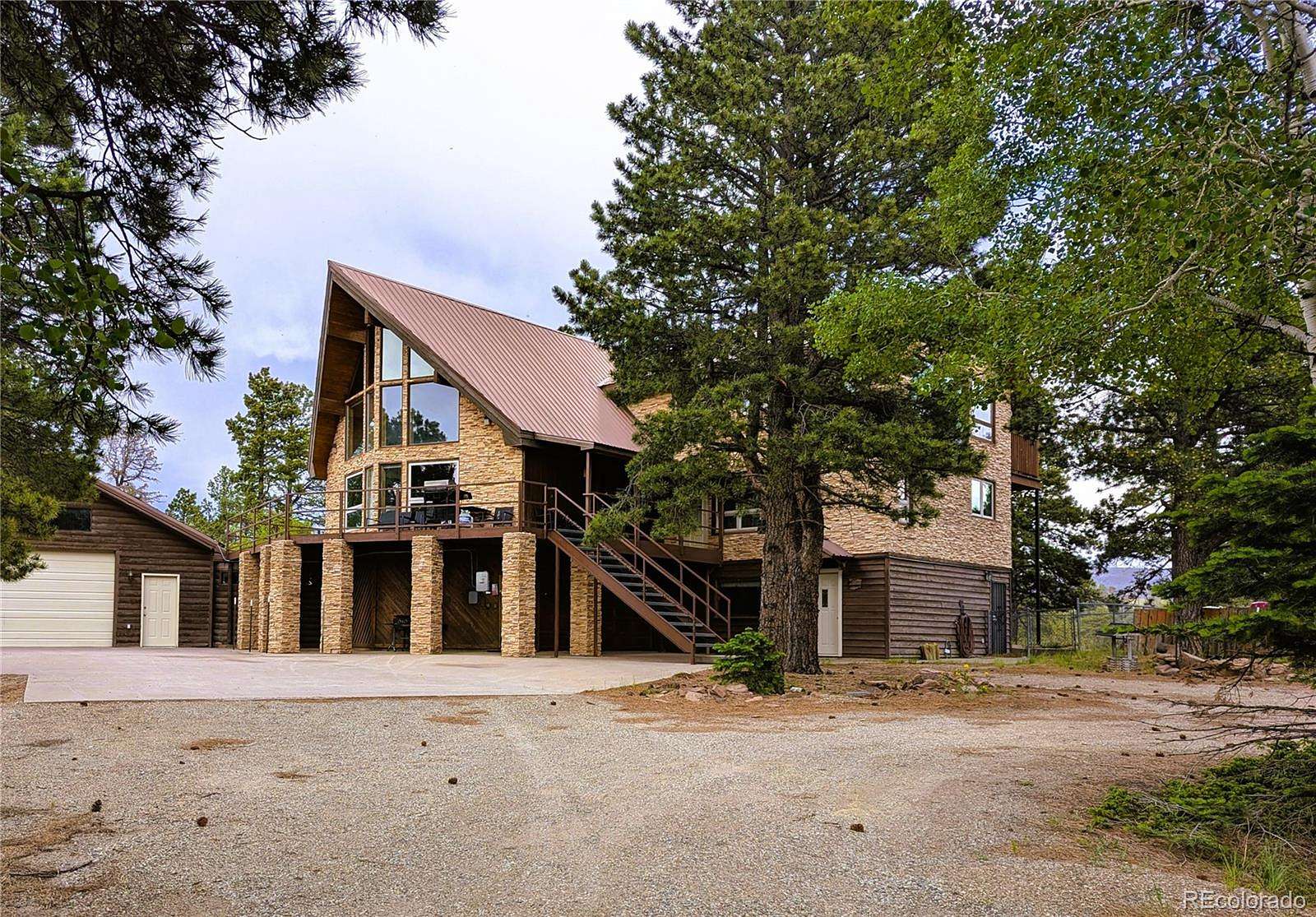 5 Acres of Land with Home for Sale in Fort Garland, Colorado