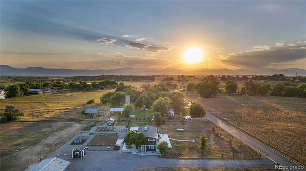10 Acres of Land with Home for Sale in Longmont, Colorado
