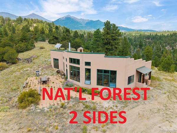 40 Acres of Recreational Land with Home for Sale in Salida, Colorado