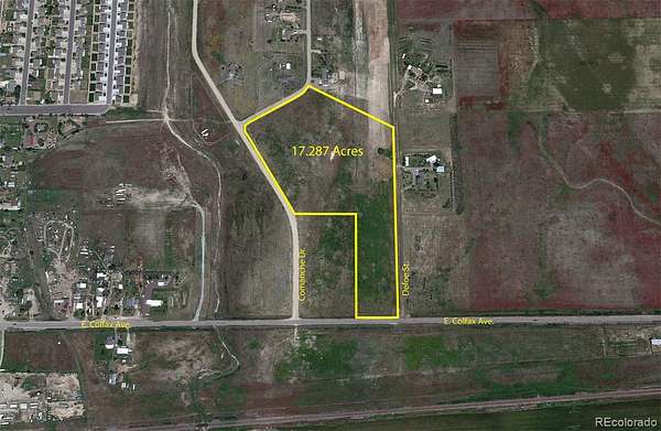 17.5 Acres of Commercial Land for Sale in Strasburg, Colorado