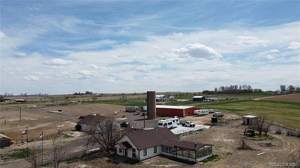 8.39 Acres of Land with Home for Sale in Hudson, Colorado