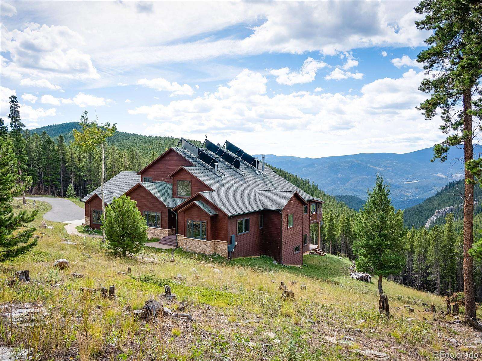 5 Acres of Land with Home for Sale in Idaho Springs, Colorado
