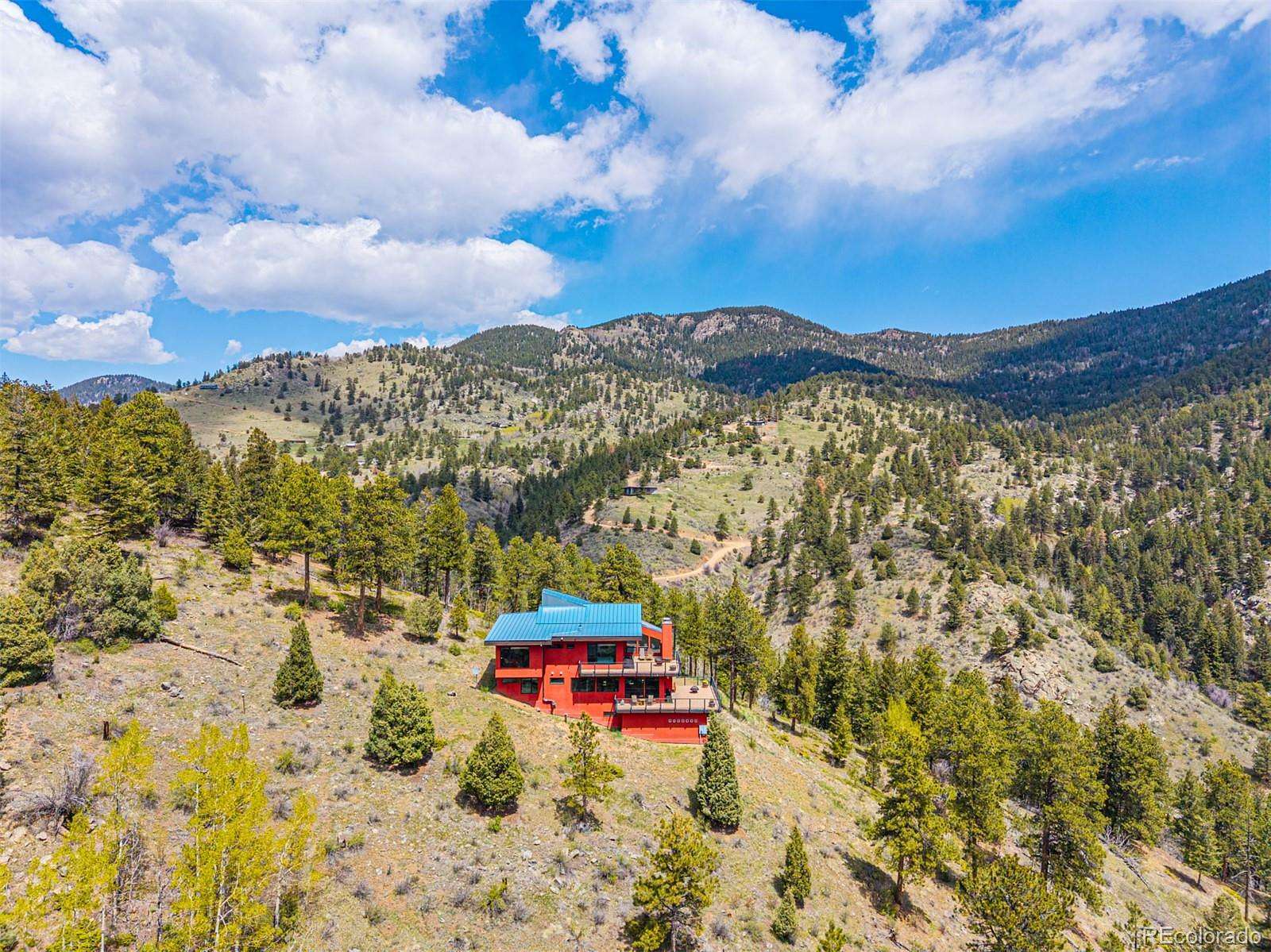 74.7 Acres of Recreational Land with Home for Sale in Golden, Colorado