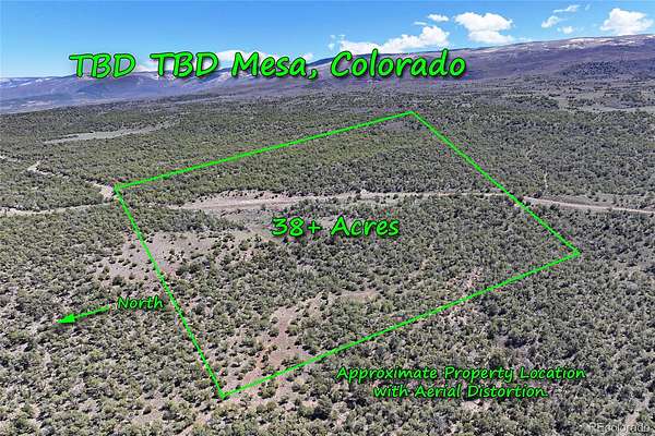 38.1 Acres of Recreational Land for Sale in Mesa, Colorado