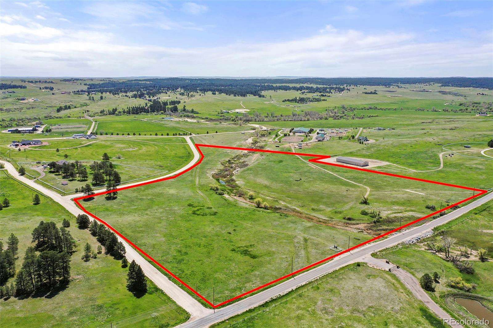 40.6 Acres of Land for Sale in Elizabeth, Colorado