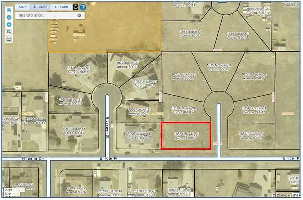 0.26 Acres of Residential Land for Sale in Aurora, Colorado
