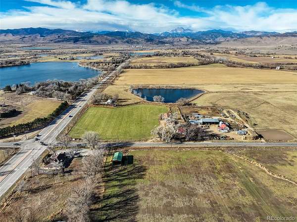 56 Acres of Land with Home for Sale in Longmont, Colorado