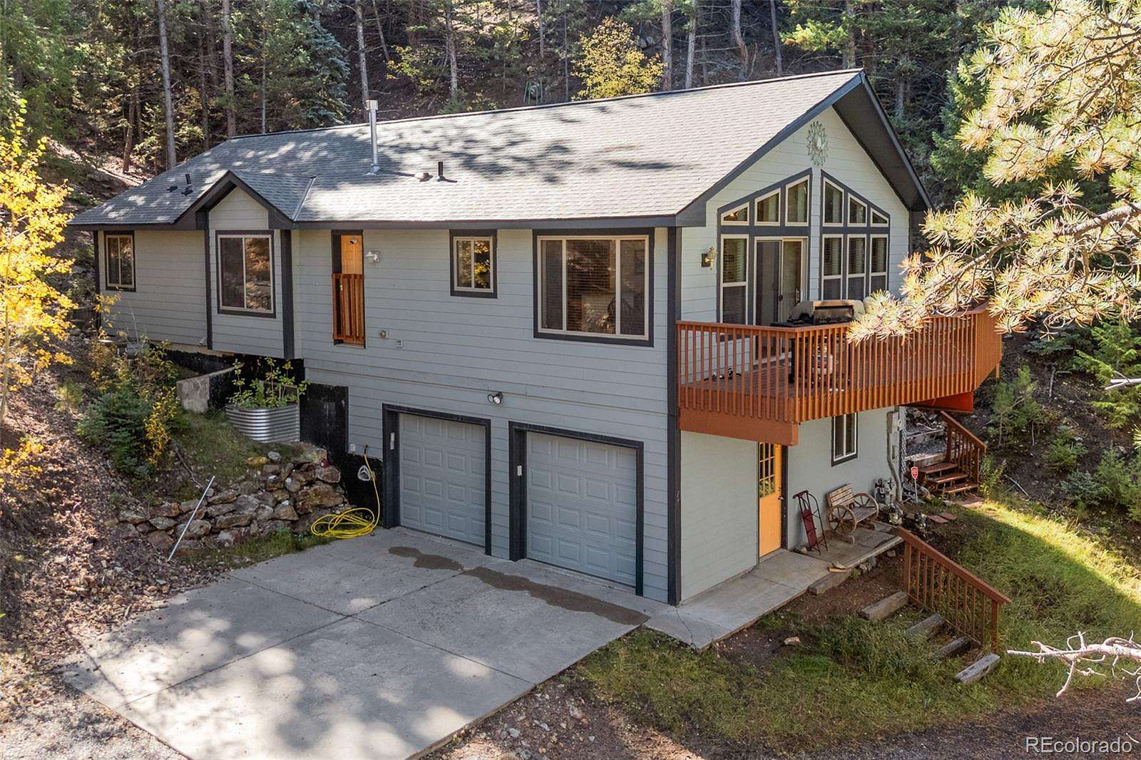 4.9 Acres of Land with Home for Sale in Idaho Springs, Colorado