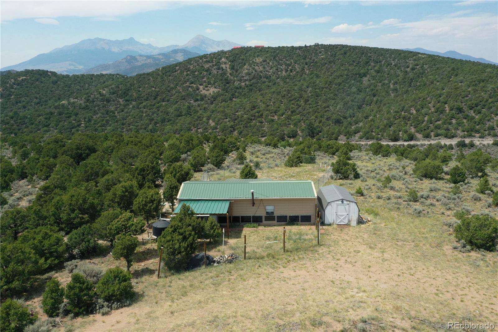 5 Acres of Land with Home for Sale in Fort Garland, Colorado
