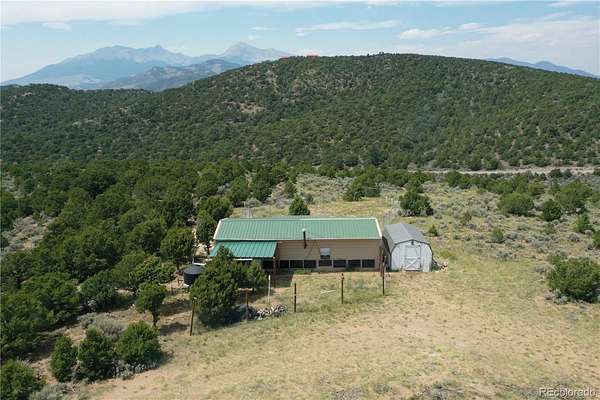 5 Acres of Land with Home for Sale in Fort Garland, Colorado