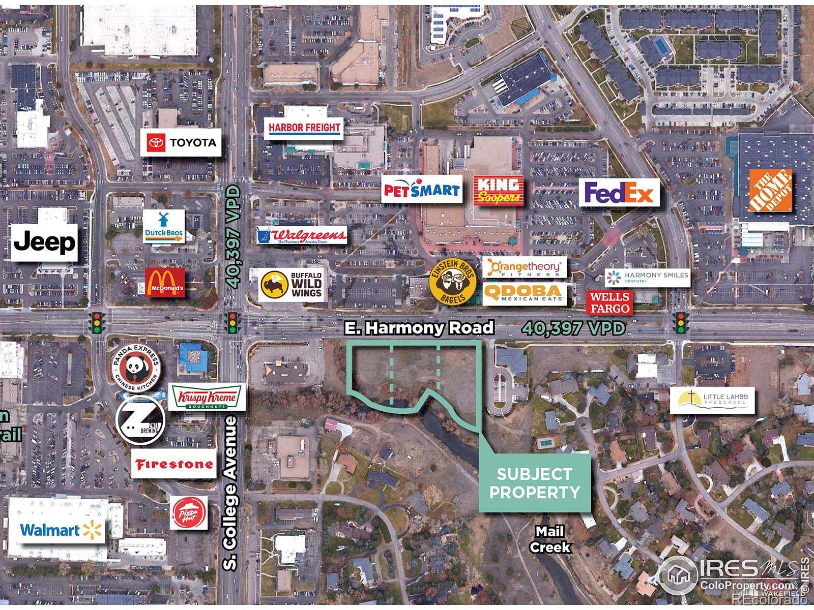 4.4 Acres of Commercial Land for Sale in Fort Collins, Colorado