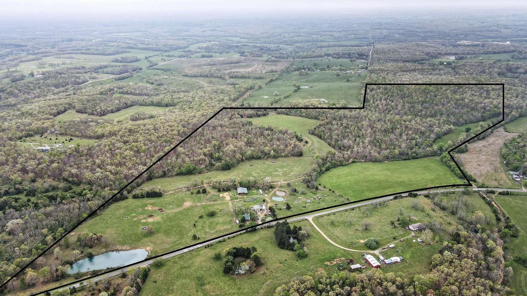 139 Acres of Land with Home for Sale in Willow Springs, Missouri