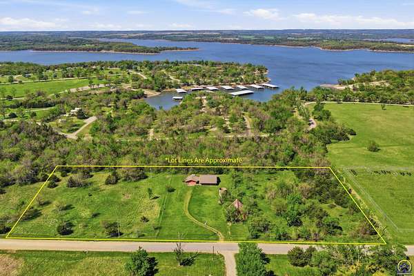 4.6 Acres of Land with Home for Sale in Vassar, Kansas