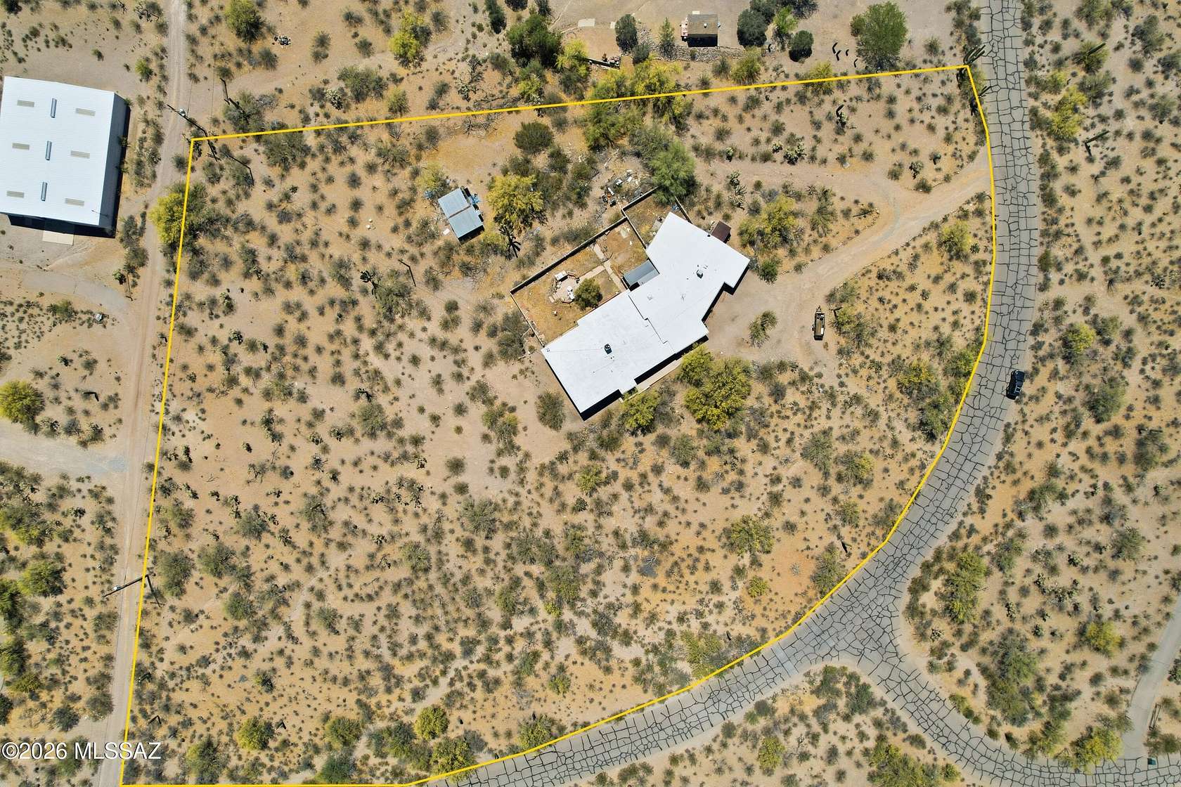 3.43 Acres of Land with Home for Sale in Tucson, Arizona