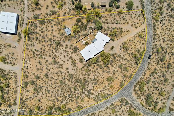 3.43 Acres of Land with Home for Sale in Tucson, Arizona