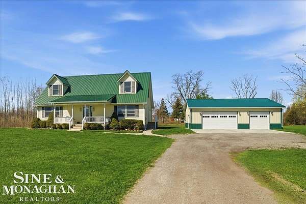 3.39 Acres of Land with Home for Sale in St. Clair, Michigan