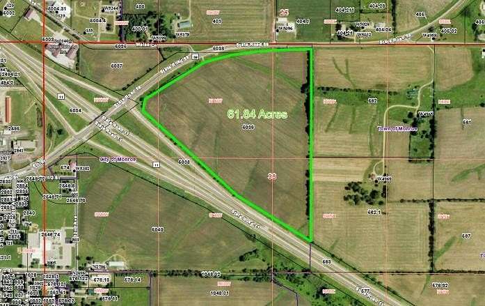 61.8 Acres of Land for Sale in Monroe, Wisconsin