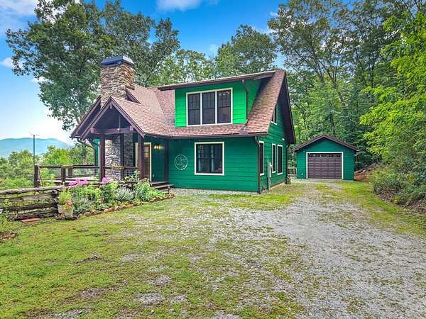 2.34 Acres of Land with Home for Sale in Franklin, North Carolina