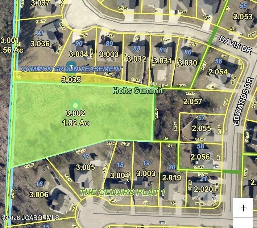 2 Acres of Residential Land for Sale in Holts Summit, Missouri