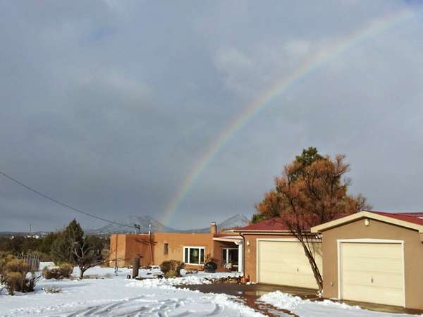 5 Acres of Land with Home for Sale in Santa Fe, New Mexico