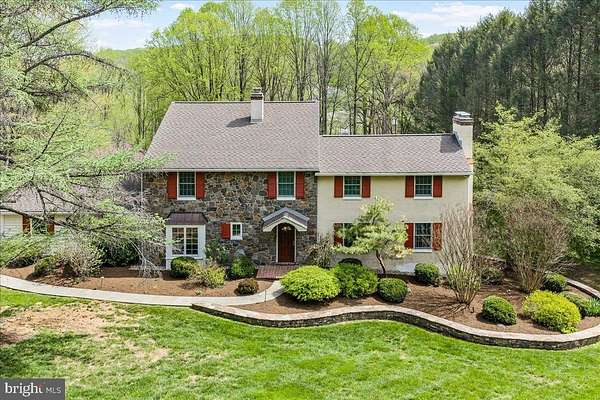 2 Acres of Land with Home for Sale in Montchanin, Delaware