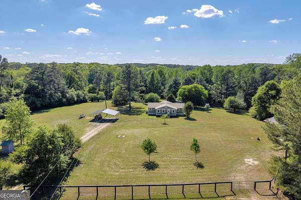 8.37 Acres of Land with Home for Sale in Elberton, Georgia