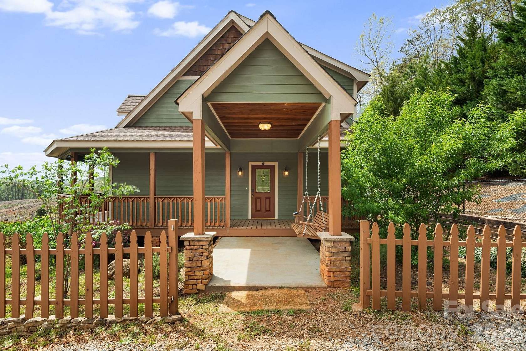 2.64 Acres of Land with Home for Sale in Mill Spring, North Carolina