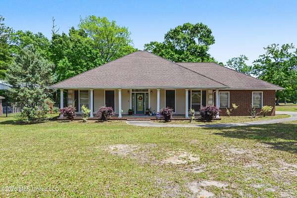 2 Acres of Land with Home for Sale in Vancleave, Mississippi