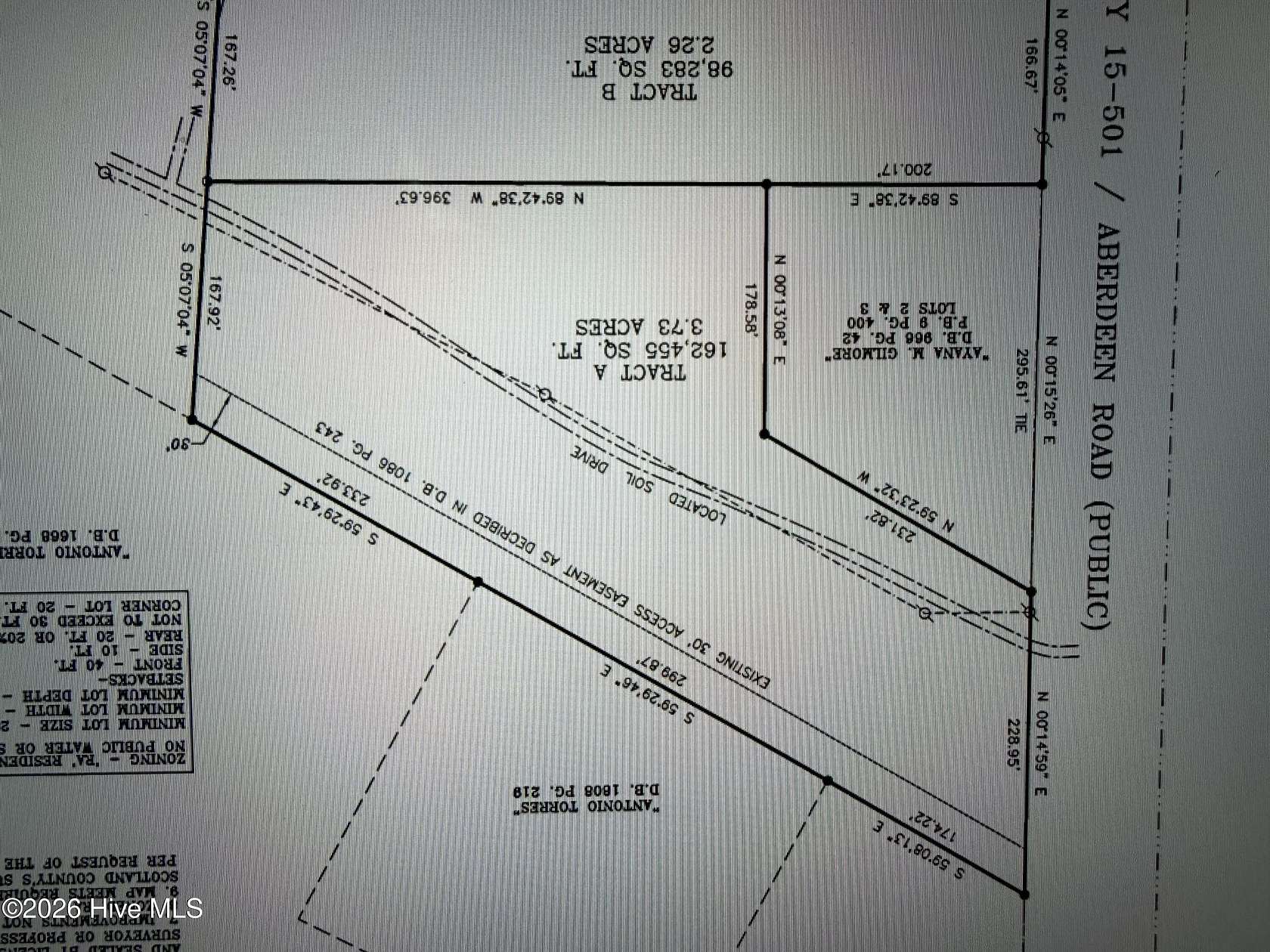 3.73 Acres of Residential Land for Sale in Marston, North Carolina