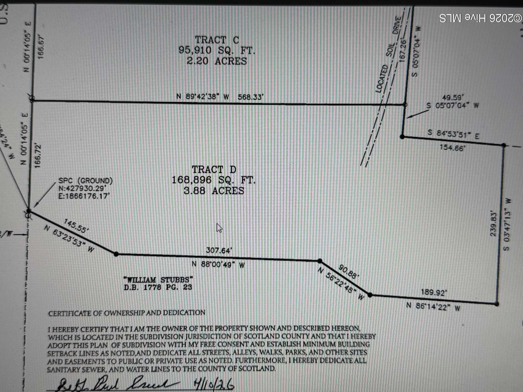 3.88 Acres of Residential Land for Sale in Marston, North Carolina