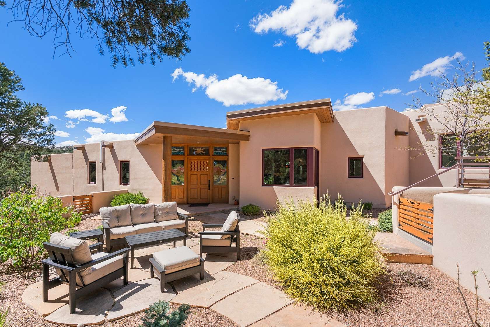 5.88 Acres of Land with Home for Sale in Santa Fe, New Mexico