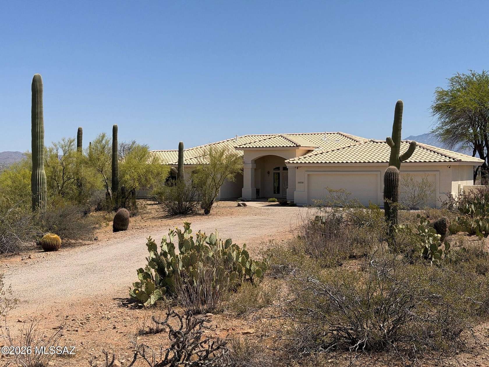 4 Acres of Land with Home for Sale in Tucson, Arizona