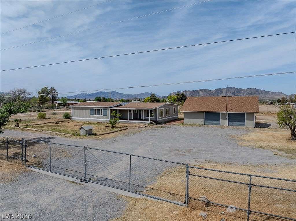 2 Acres of Land with Home for Sale in Pahrump, Nevada