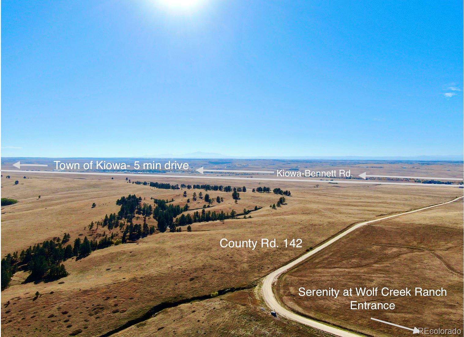 36 Acres of Land for Sale in Kiowa, Colorado