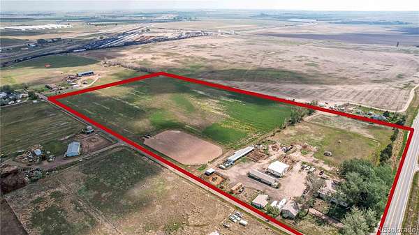 20 Acres of Improved Mixed-Use Land for Sale in Hudson, Colorado