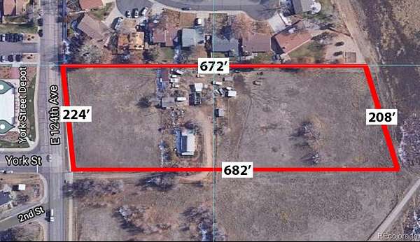 3.44 Acres of Land with Home for Sale in Thornton, Colorado