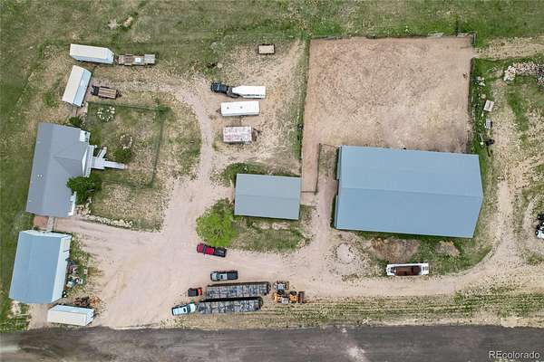 7.44 Acres of Land with Home for Sale in Kiowa, Colorado