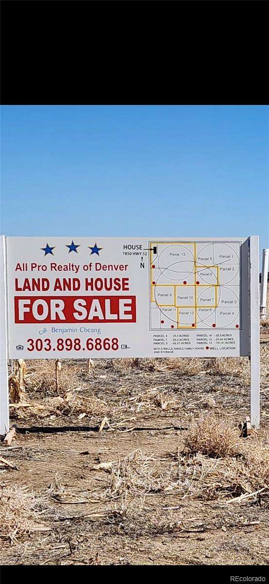 35 Acres of Agricultural & Residential Land for Sale in Wiggins, Colorado