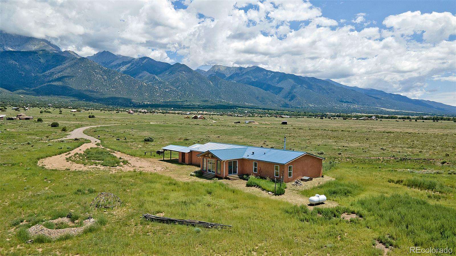 2 Acres of Land with Home for Sale in Crestone, Colorado