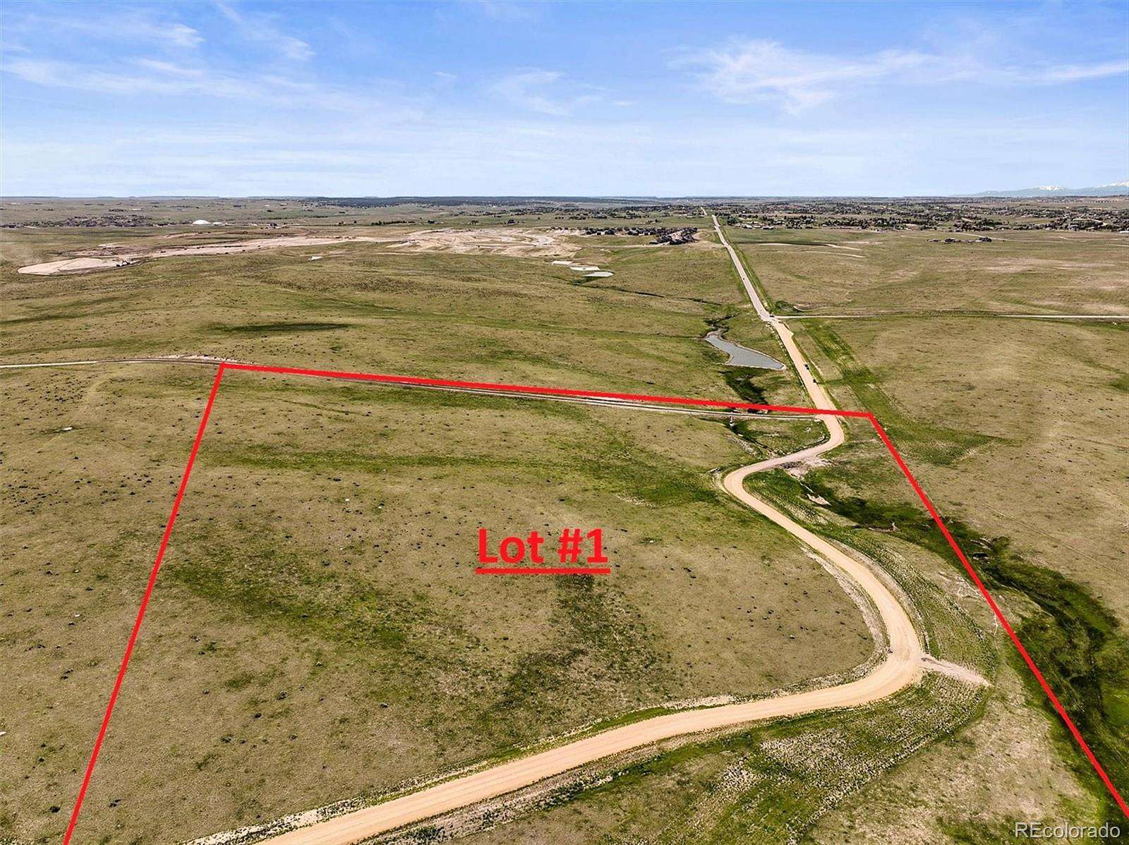 36 Acres of Recreational & Residential Land for Sale in Parker, Colorado