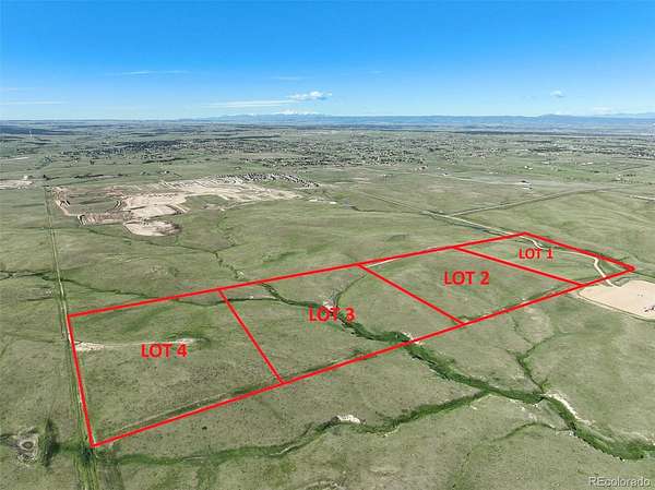 36 Acres of Recreational & Residential Land for Sale in Parker, Colorado