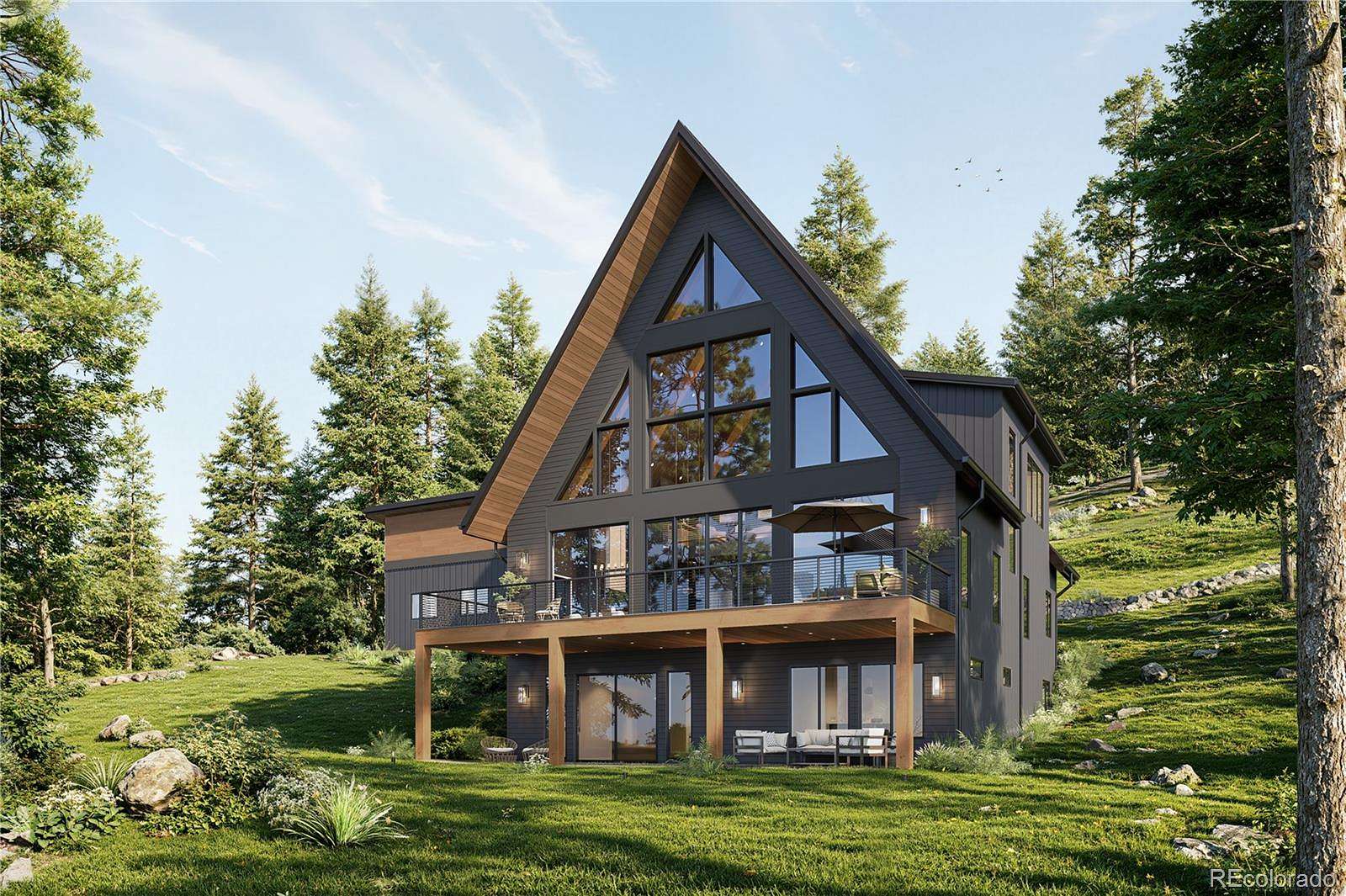 8 Acres of Land with Home for Sale in Conifer, Colorado