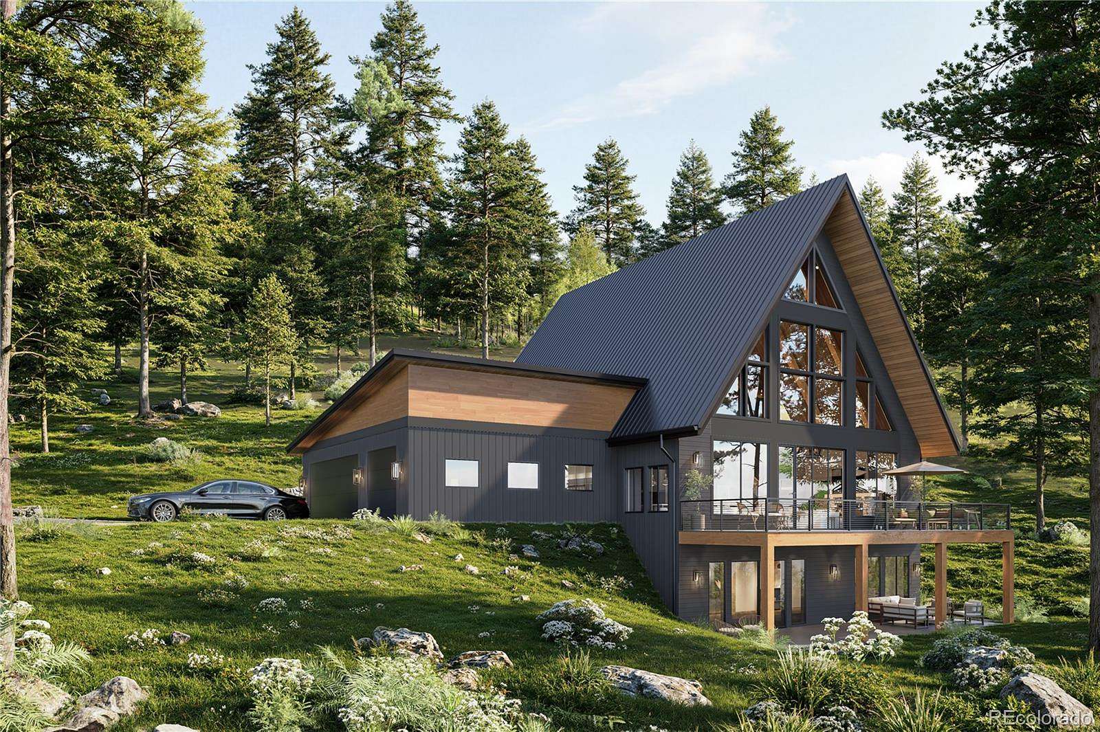 8 Acres of Land with Home for Sale in Conifer, Colorado