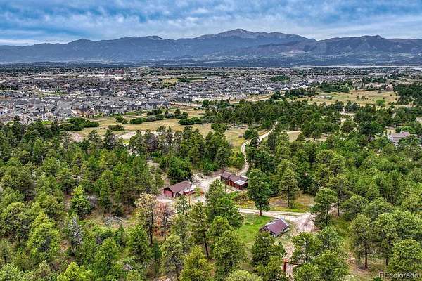 9 Acres of Land with Home for Sale in Colorado Springs, Colorado
