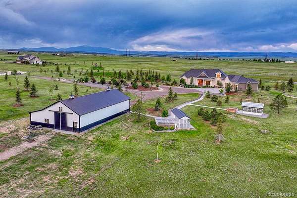 35 Acres of Land with Home for Sale in Elbert, Colorado